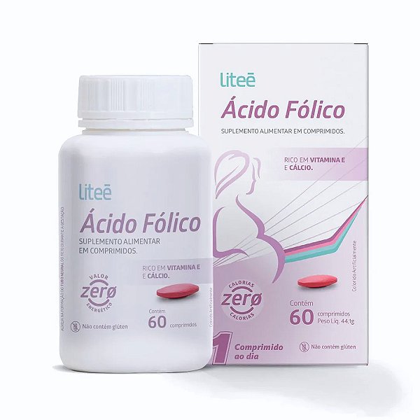 Liteé Ácido Fólico 60 comp