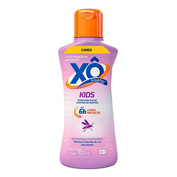 Repelente Xô Inseto Kids Loção Uva 100ml