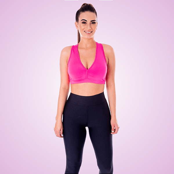 Top Sport Pink com Bojo