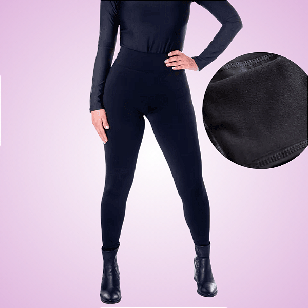 Legging Flanelada Preta