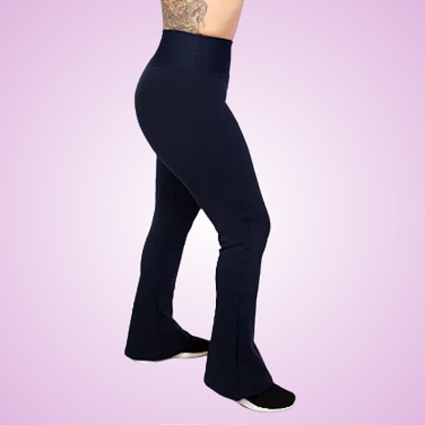 Calça Flare Azul Marinho