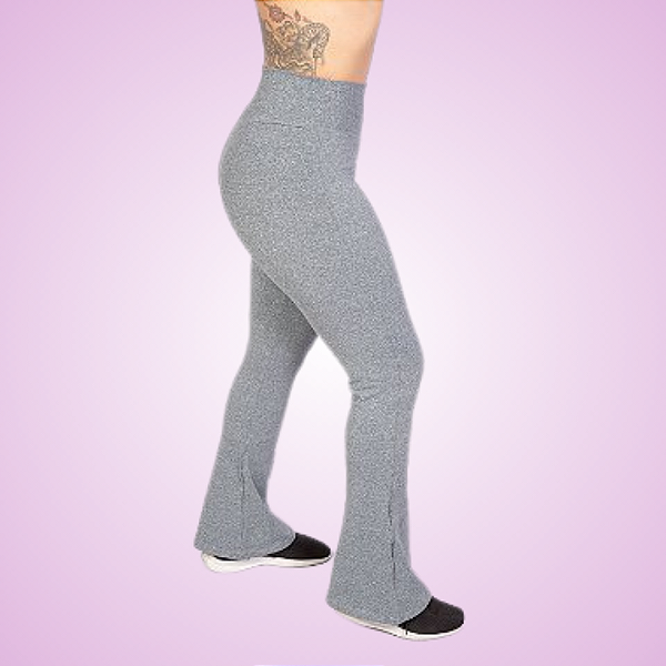 Calça Flare Cinza