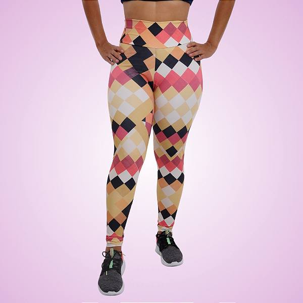 Legging Active Power - Quadriculada