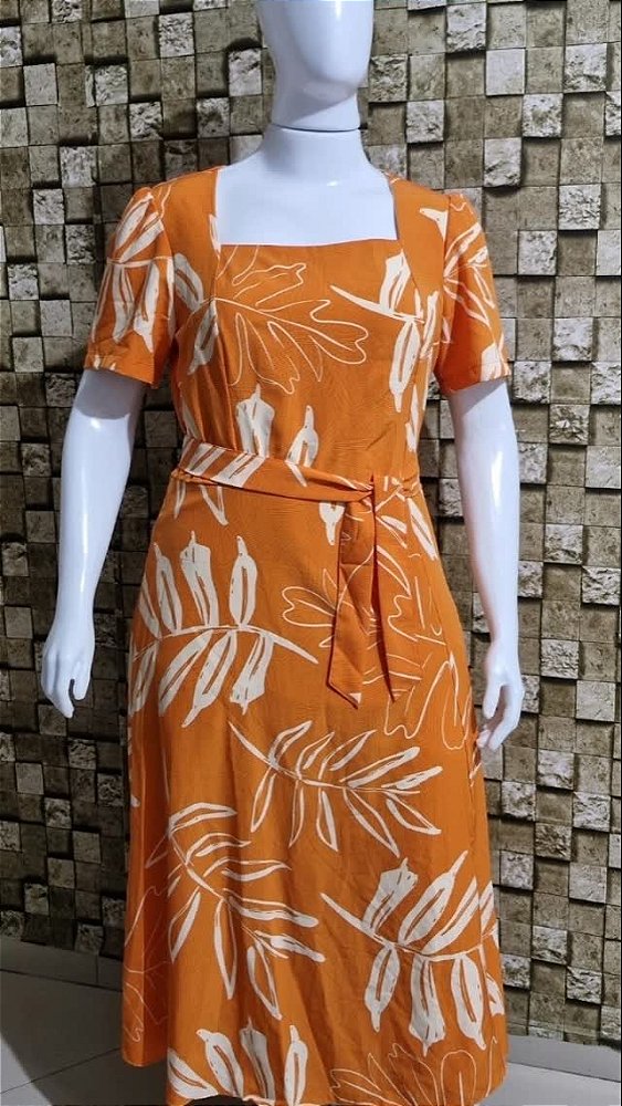 Vestido longo floral