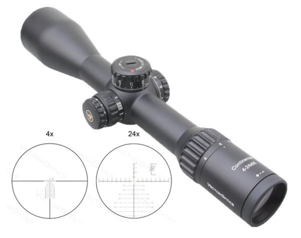 Luneta Continental 4-24x56 FFP - Vector Optics