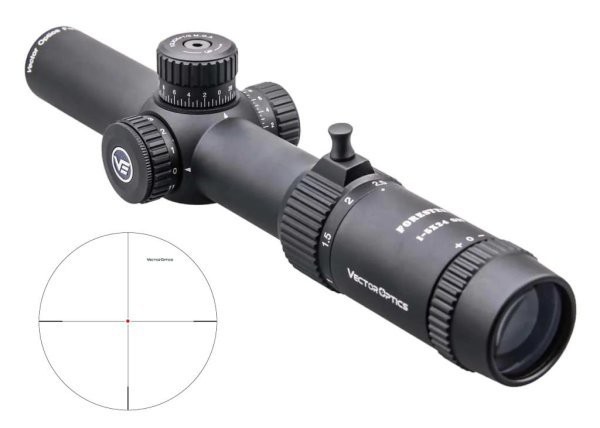 Luneta Forester 1-5x24 GEN II Black SFP - Vector Optics