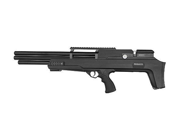 Carabina de Pressão PCP Bullpup Behemoth PS-R3-SF - Cal. 6.35 mm - Preta - Nova Vista