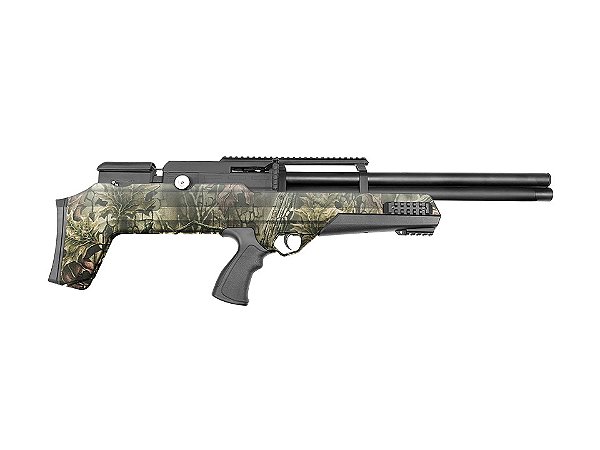 Carabina Pressão PCP Bullpup Behemoth PS-R2-SF - Cal. 6.35 mm - Camuflada - Nova Vista