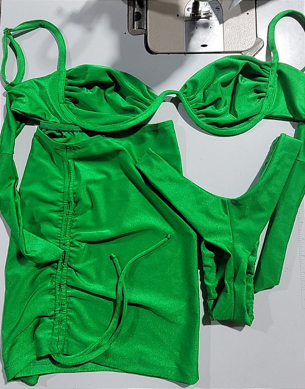 Conjunto Jade + saia