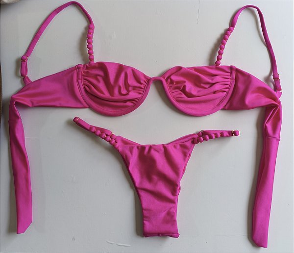 Conjunto jade bolinha