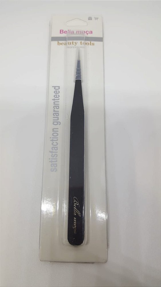 Pinça Bella Moça - Reta - ESD-12 - Preta
