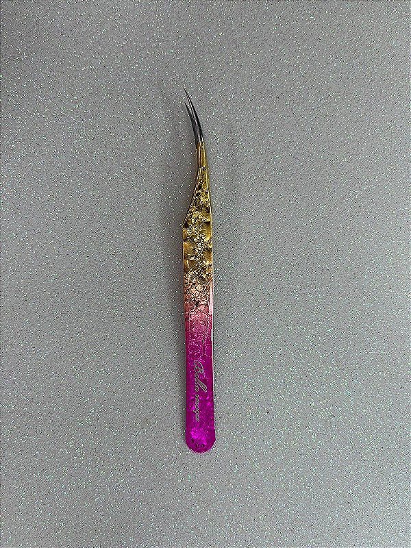 Pinça BM Gradiente Golfinho Dourada