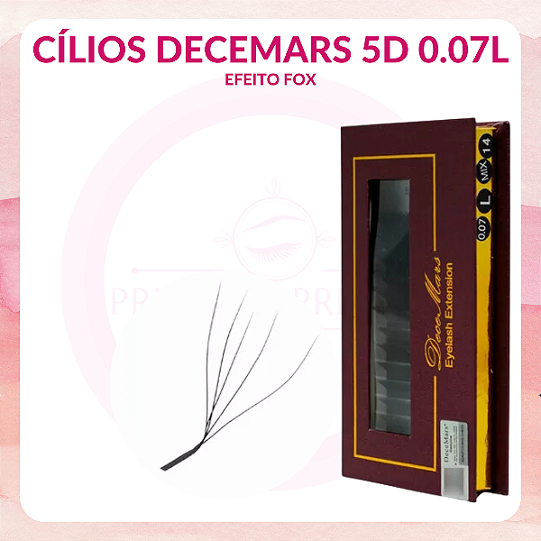 CÍLIOS DECEMARS 5D W 0.07L