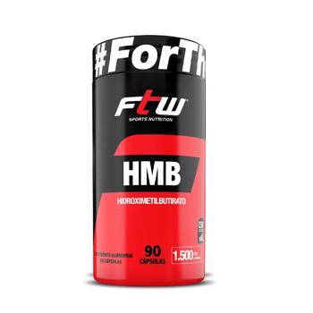 HMB Hidroximetilbutirato 500mg - 90 Cáps - FTW