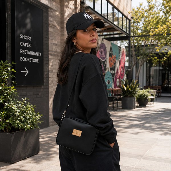 Shoulder Bag - Silicone Preto