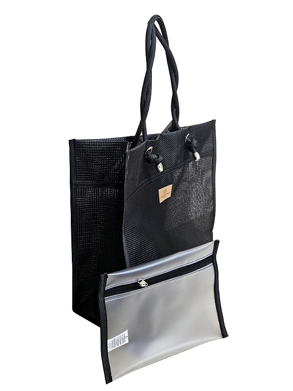 Bolsa em Tela Sling - Cor: Preta