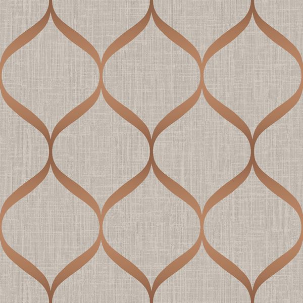 Papel de Parede Shim Rose Gold