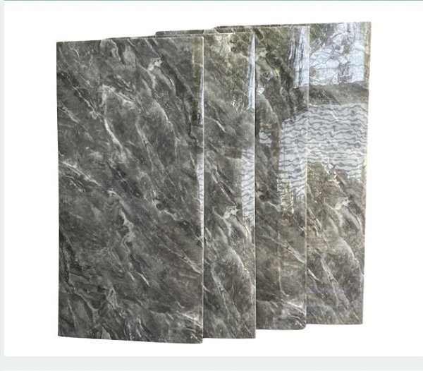 Kit com 10 peças de Placas Marmorizadas - 30x60cm EPLFIR