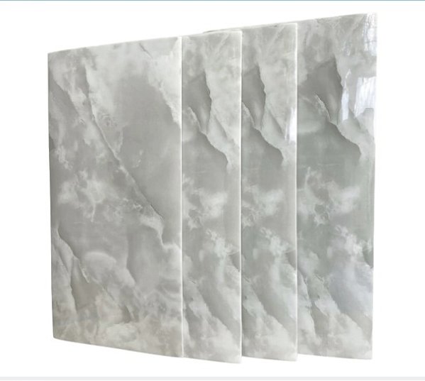 Kit com 10 peças de Placas Marmorizadas- 30x60cm EPLMC