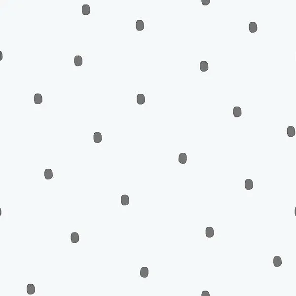 Papel de Parede Poá Preto- Enz