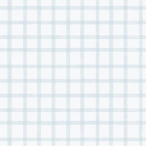 Papel de Parede Xadrez Azul - Enz