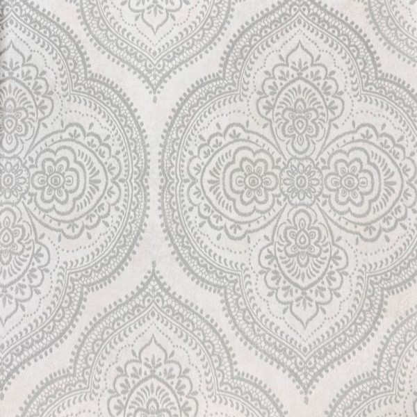 Papel de Parede Mandala Cinza- Santo 2