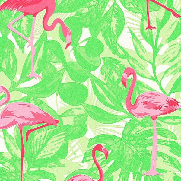Papel de Parede Flamingo rosa Boys and Girls