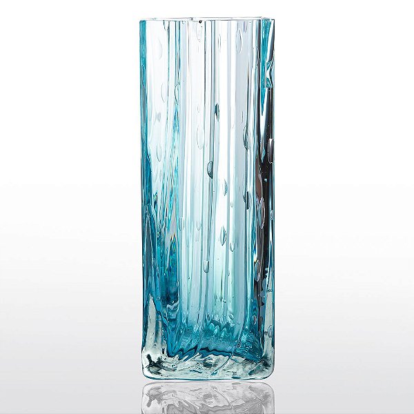 Vaso de Decoração em Murano - Aquamarine - Diana - Tam M