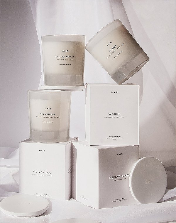 Combo Velas Aromáticas SNOW - 3 peças