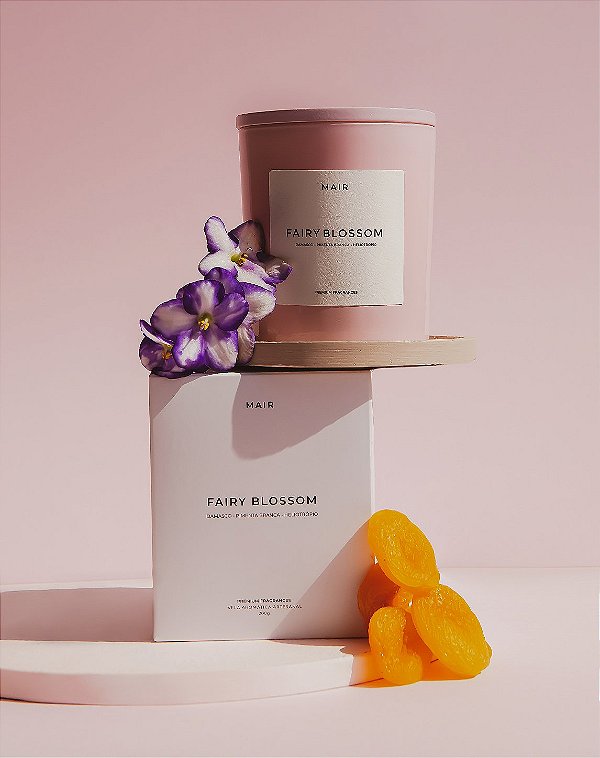 Vela Aromática Fairy Blossom BLOOM - Damasco e Pimenta Branca