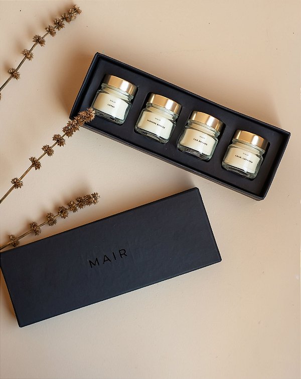 Kit Presente Velas Pocket HAPPINESS