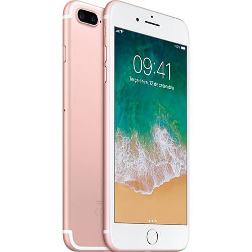 iPhone 7 Plus 32GB Ouro Rosa Tela Retina HD 5,5"