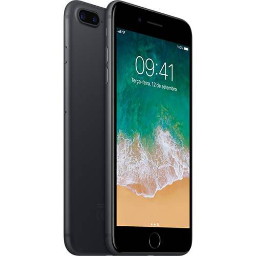 iPhone 7 Plus 32GB Preto Matte Tela Retina HD 5,5"