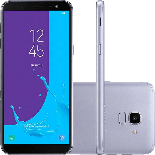 Galaxy J6 64GB Dual Chip Android 8.0 Tela 5.6" Octa-Core 1.6GHz 4G Câmera 13MP - Prata