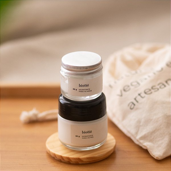 Kit hidratantes Pés E Mãos especial | com caixa de presente Biotiê