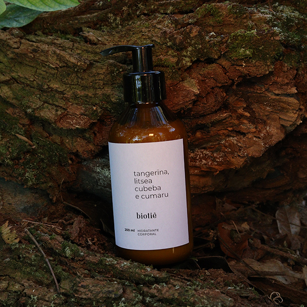 hidratante natural | tangerina, litsea cubeba e cumaru (200 ml)