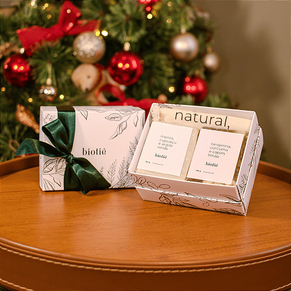 Kit Duo Sabonetes Naturais + Ecobag
