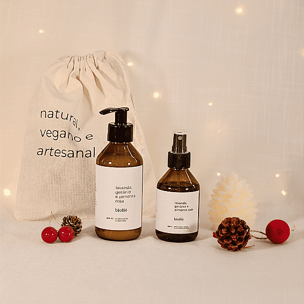 Kit Hidratante + Spray + Ecobag