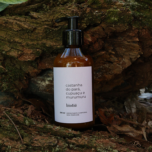 hidratante natural | sem perfume | castanha do pará, cupuaçu e murumuru​ (200 ml)