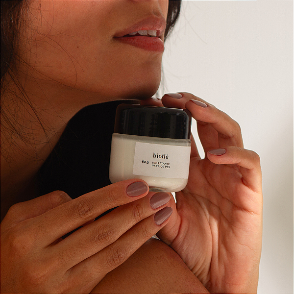 hidratante natural para os pés | cupuaçu, melaleuca e menta (60 g)