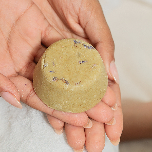 xampu em barra natural | nutritivo | alecrim, pracaxi e algas marinhas (65 g)