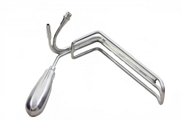 Afastador Raquete 20cm com Fibra Optica e Aspirador