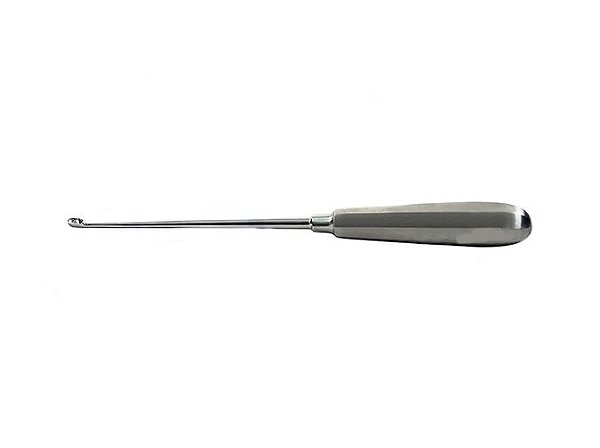 Cureta Volkmann Concha Oval 17cm Nº0000 (2,5mm)