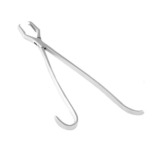 Pinça Lane 33cm Sem Cremalheira Para Cirurgia Óssea