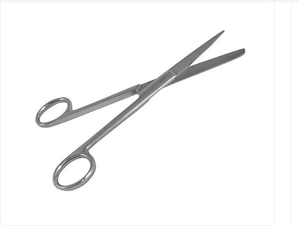 Tesoura Cirúrgica Reta Fina - Romba 17cm