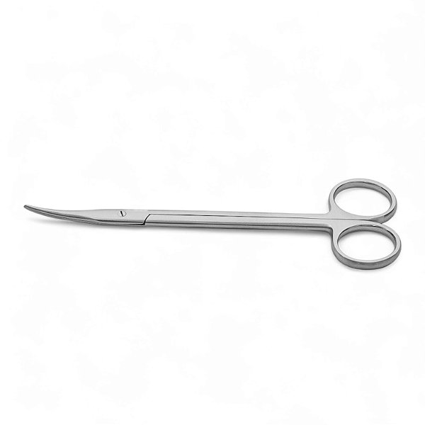 Tesoura Stevens Curva Fina 16cm