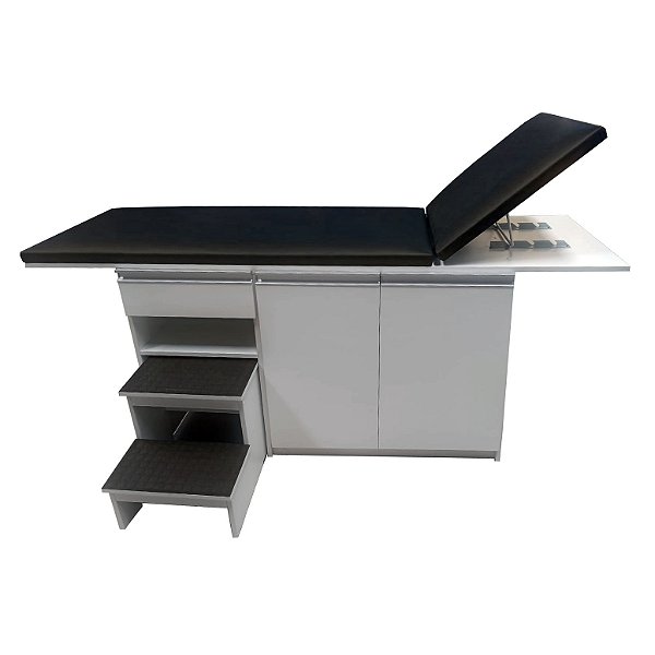 Mesa Clínica em MDF Com Escada Embutida
