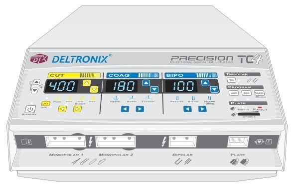 Bisturi Elétrico TC4 | 400 Watts Com ou Sem Unidade de Transporte - Linha PRECISION