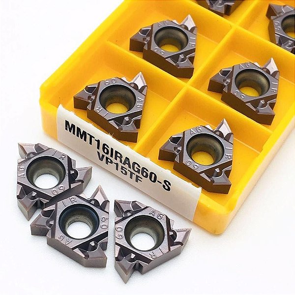 Pastilha MMT 16IR AG60-S VP15TF para fazer rosca interna