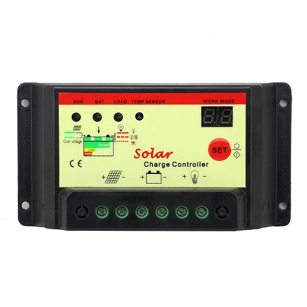 Controlador de carga solar fotovoltaico PWM 20I-ST 20A LED